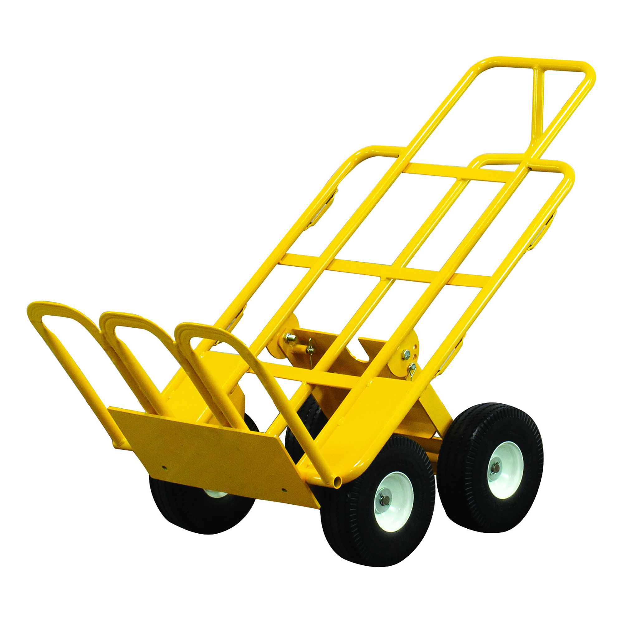 Snap-Loc All-Terrain E-Track Hand Truck Cart - 750-Lb. Capacity, Foldable, Rubber Tread Wheels, Model# SLV0750HC4Y